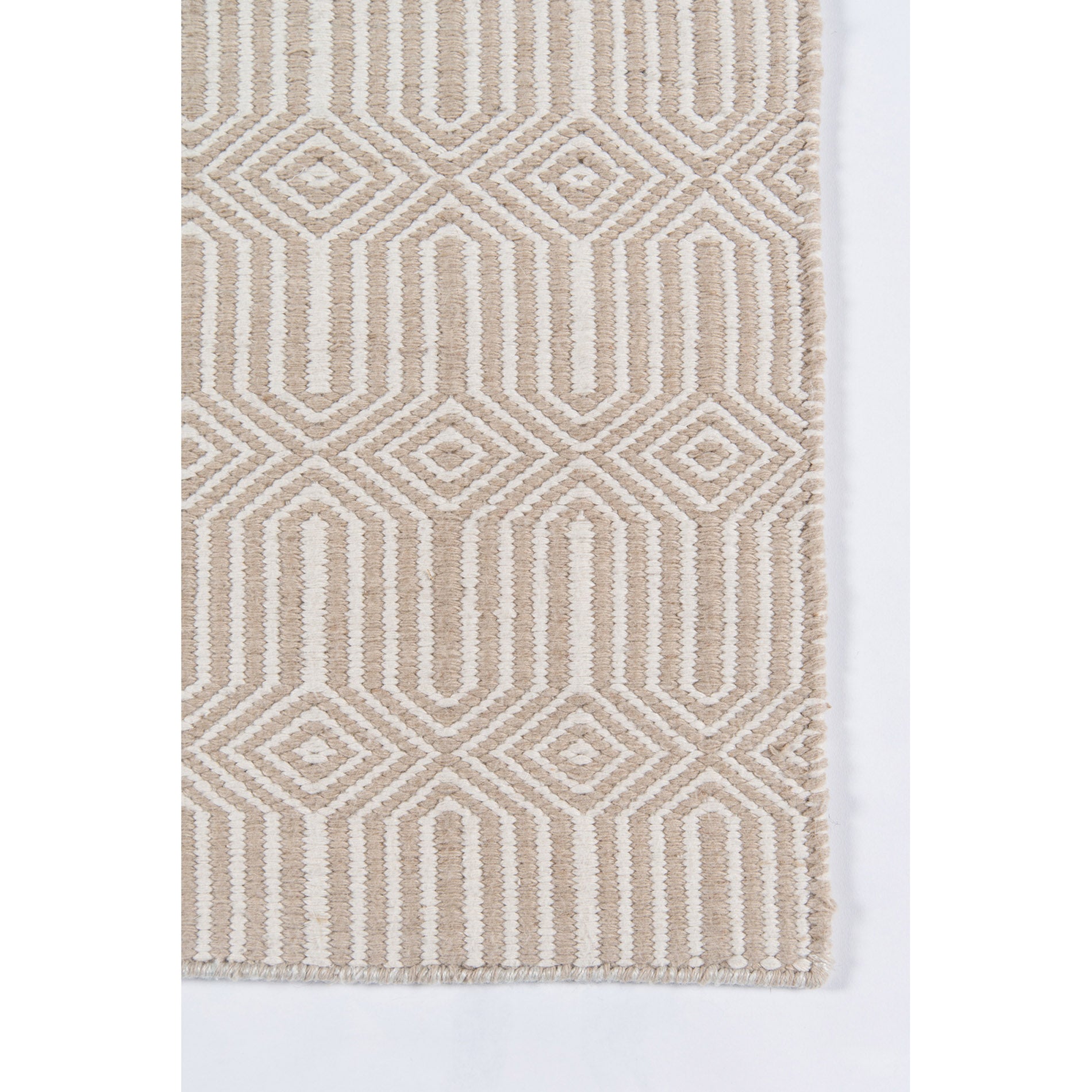 Erin Gates by Momeni Newton Holden Beige Hand Woven Recycled Plastic Indoor Outdoor Rug