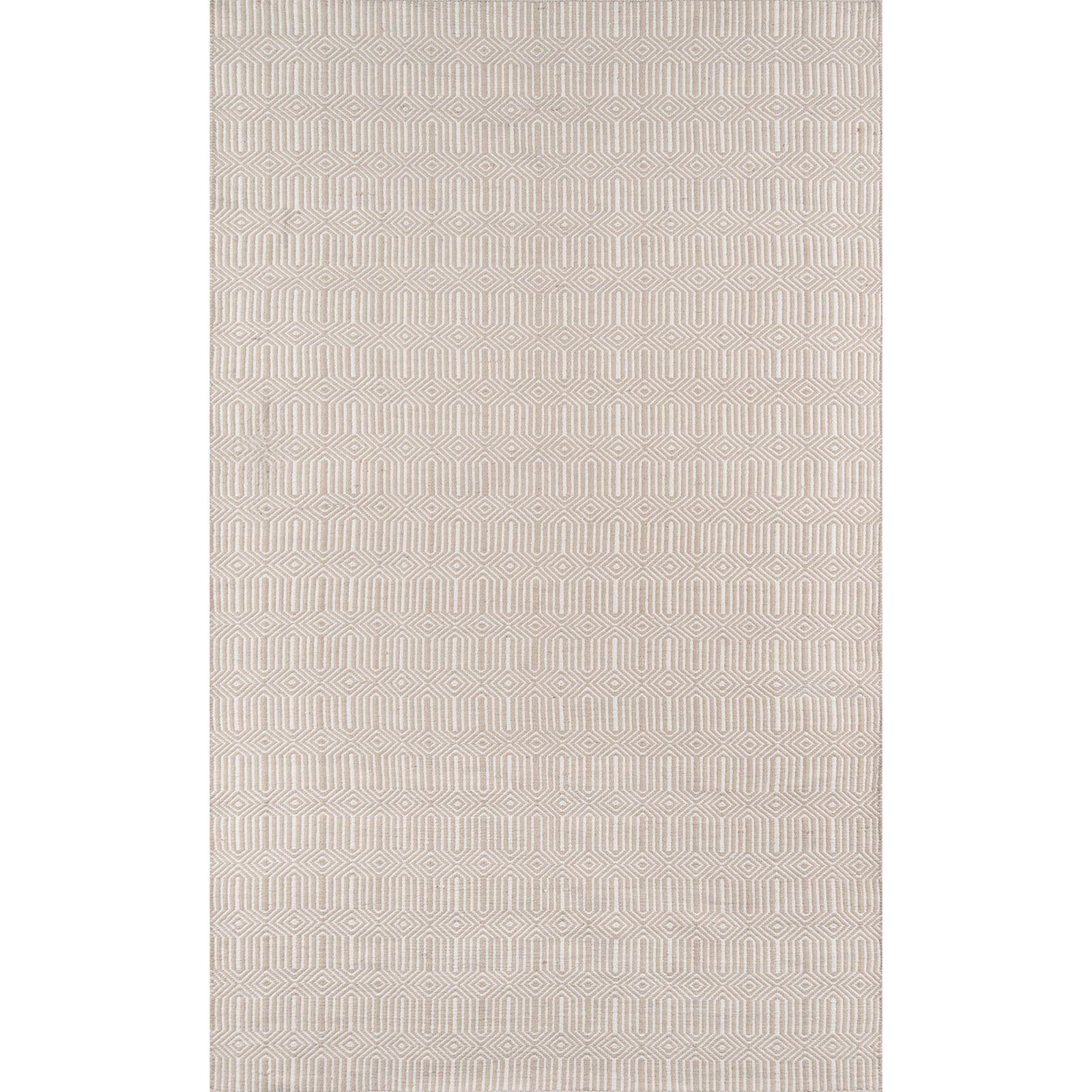 Erin Gates by Momeni Newton Holden Beige Hand Woven Recycled Plastic Indoor Outdoor Rug