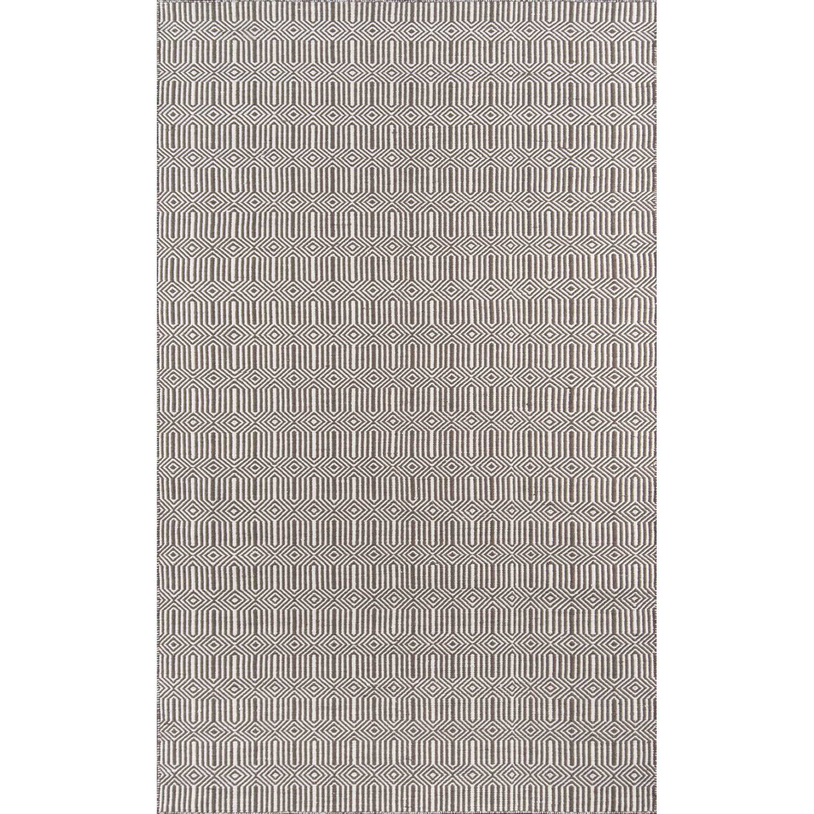 Erin Gates by Momeni Newton Holden Brown Hand Woven Recycled Plastic Indoor Outdoor Rug