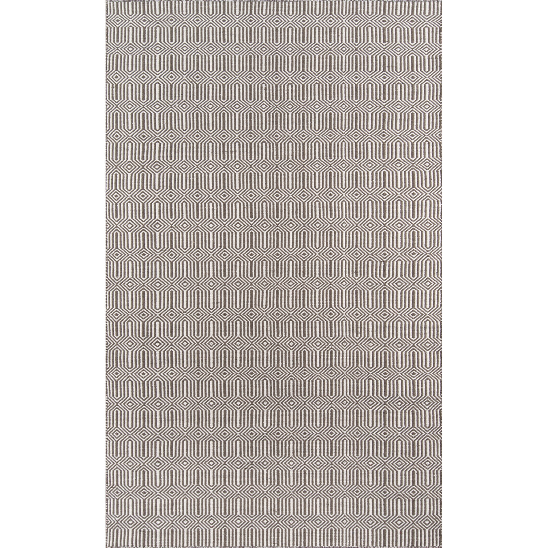 Erin Gates by Momeni Newton Holden Brown Hand Woven Recycled Plastic Indoor Outdoor Rug