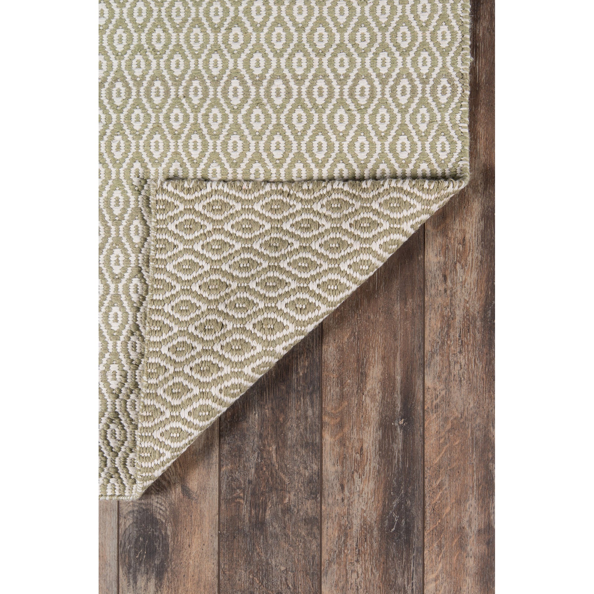 Erin Gates by Momeni Newton Davis Green Hand Woven Recycled Plastic Indoor Outdoor Rug