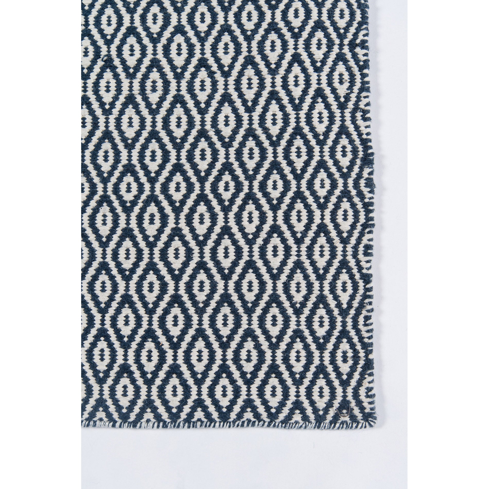 Erin Gates by Momeni Newton Davis Navy Hand Woven Recycled Plastic Indoor Outdoor Rug