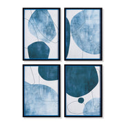 Brielle Abstract Prints Set of 4