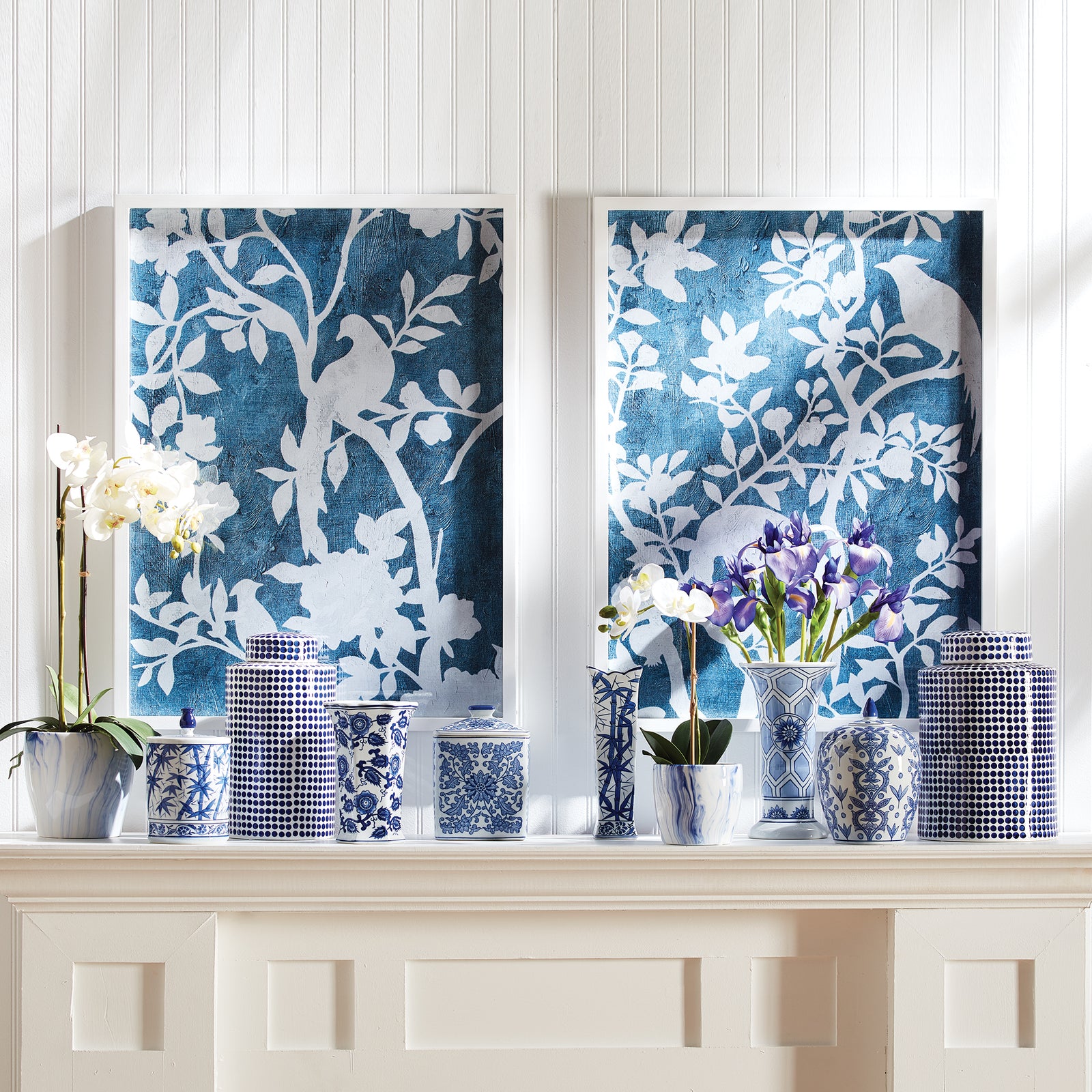 Avielle Cyano Prints, Set of 2
