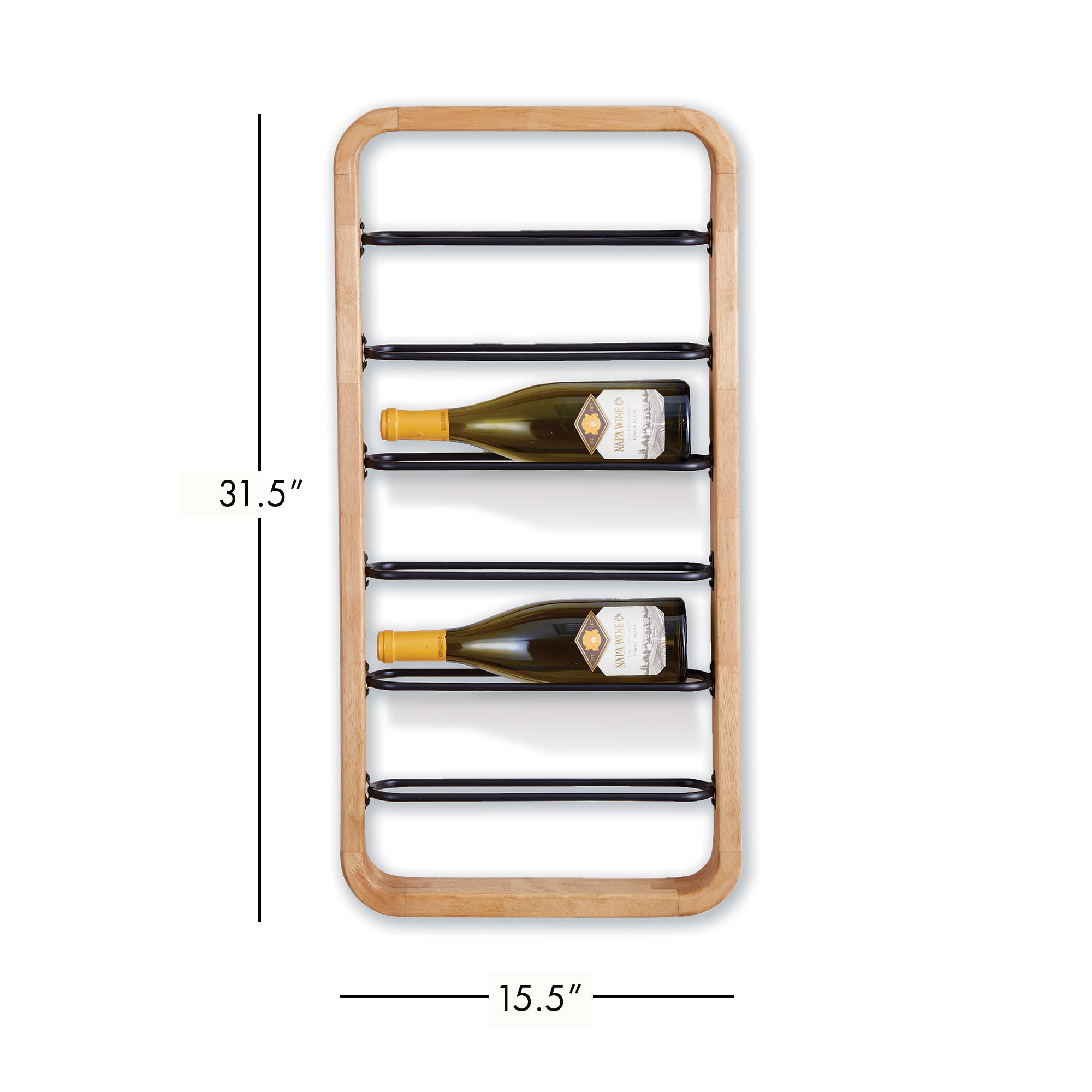 Huxley 6-Bottle Wine Rack