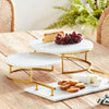 VIENNA SERVING STANDS, SET OF 2