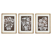 Cerveny Dare to Dance Prints, Set of 3