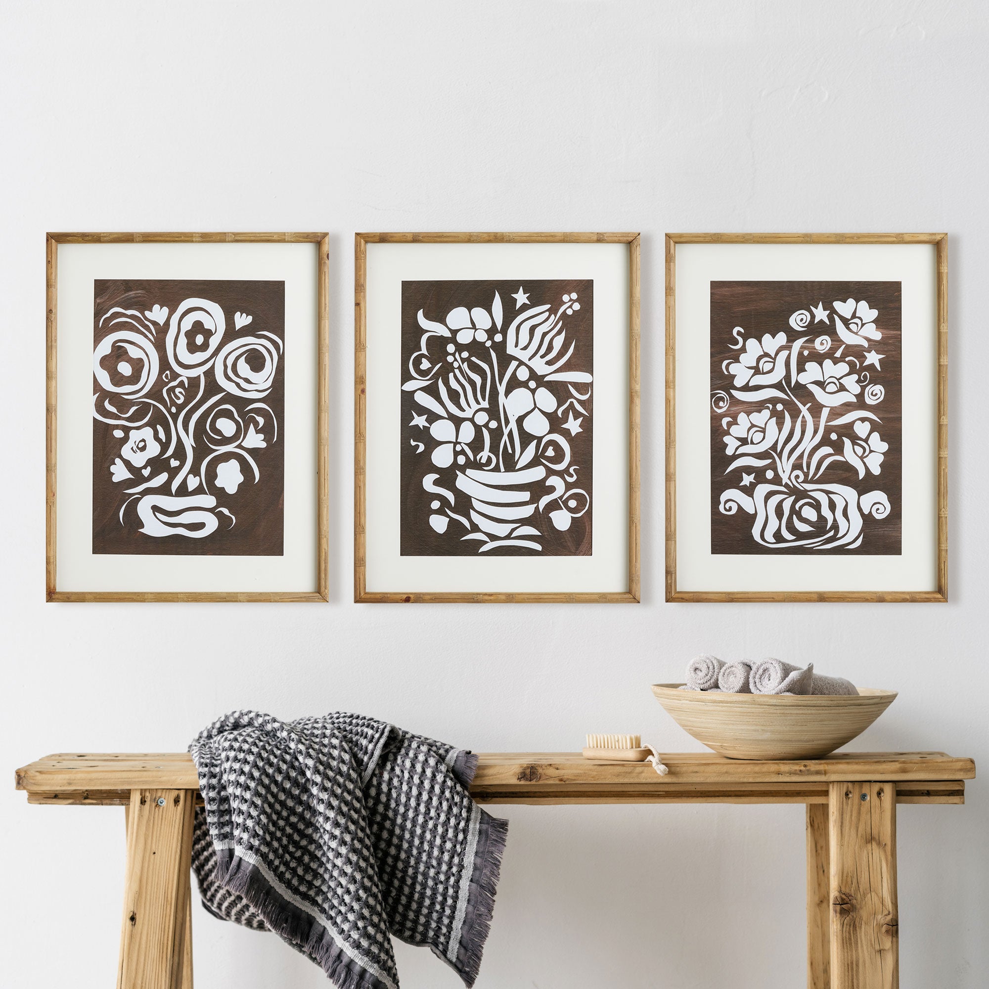 Cerveny Dare to Dance Prints, Set of 3
