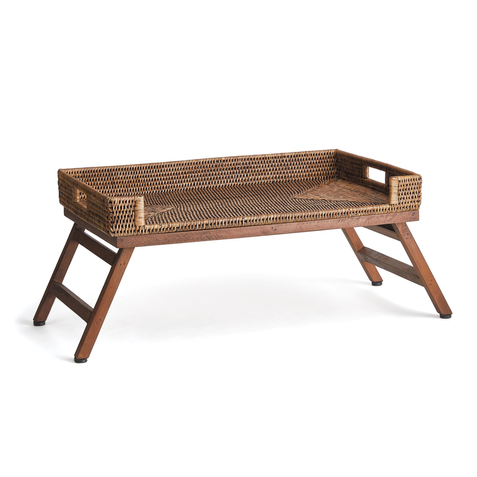 Zoe Rattan Lap Tray Table