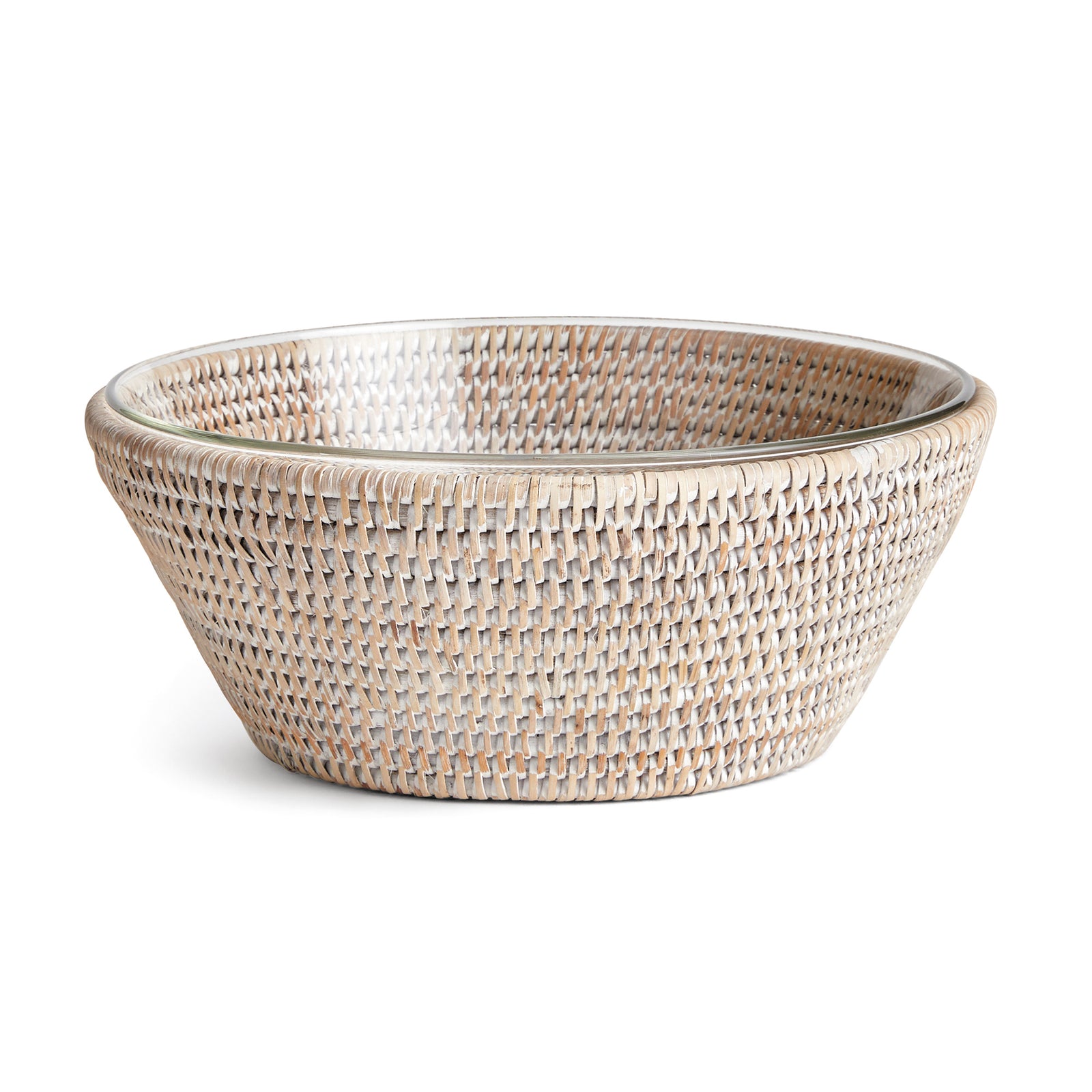 Zoe Rattan Serving Bowl