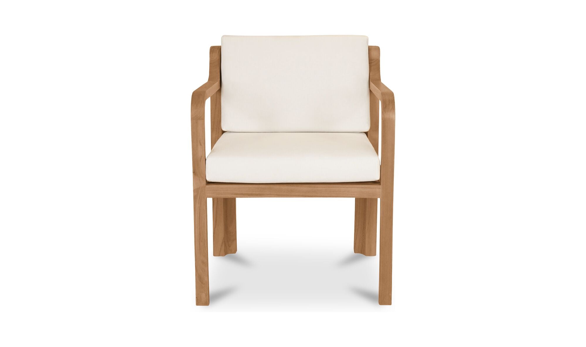 Alice Outdoor Dining Chair White