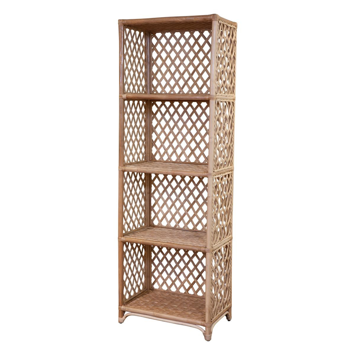 Coastal Lattice Etagere
