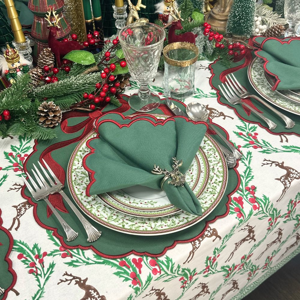 Beau Placemat - Green (Set of 4)