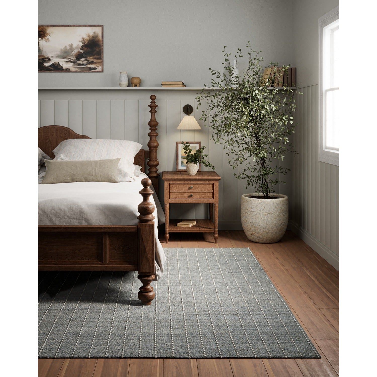 Oliver Linear Handloomed Rug