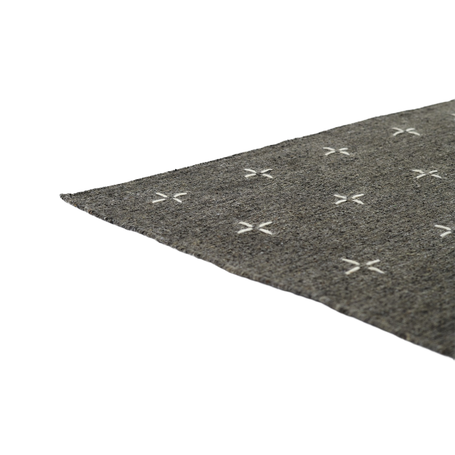 Oliver Cross Pattern Handloomed Rug