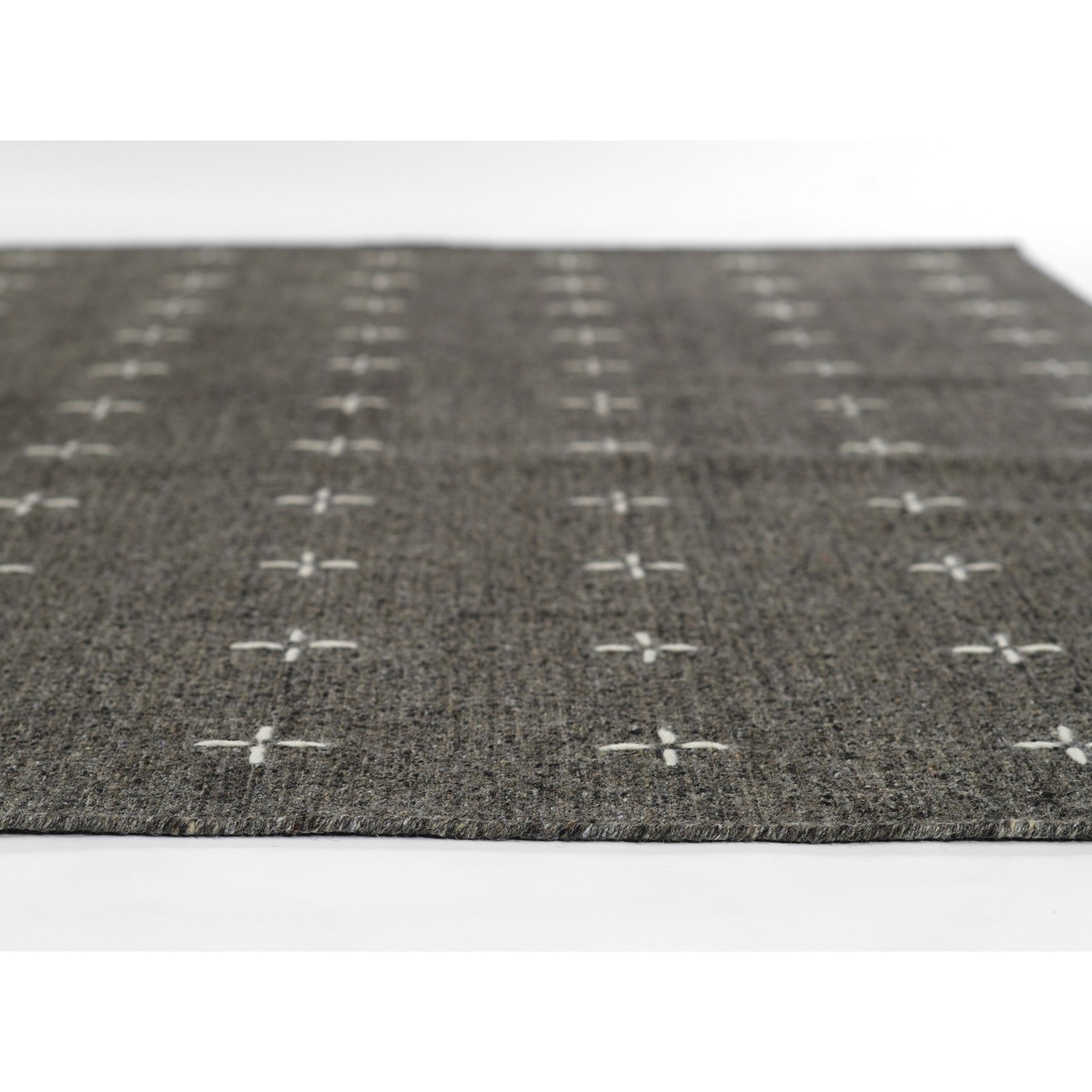 Oliver Cross Pattern Handloomed Rug