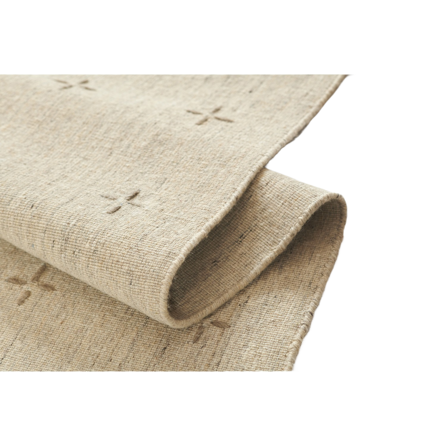 Oliver Cross Pattern Handloomed Rug