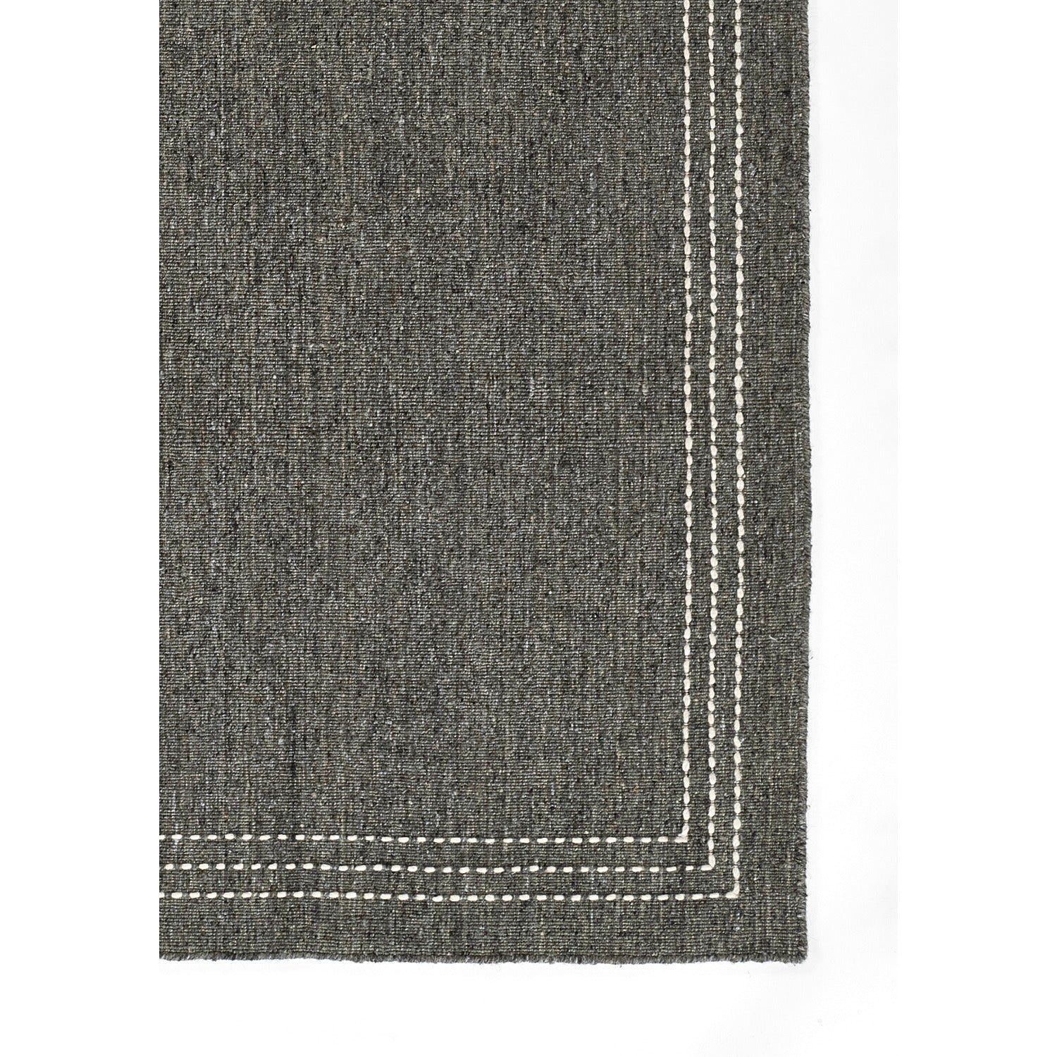 Oliver Stitched Border Handloomed Rug