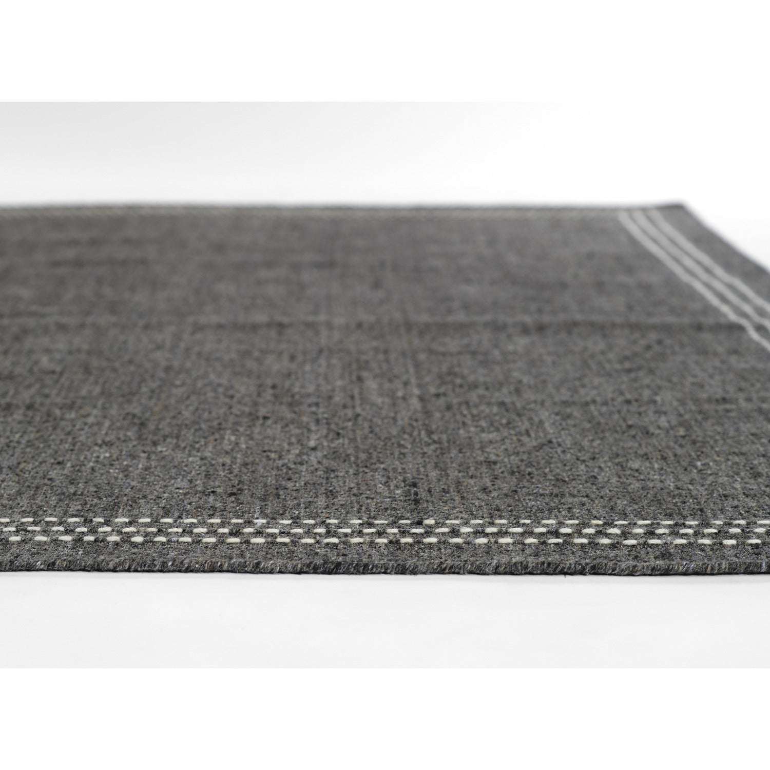 Oliver Stitched Border Handloomed Rug