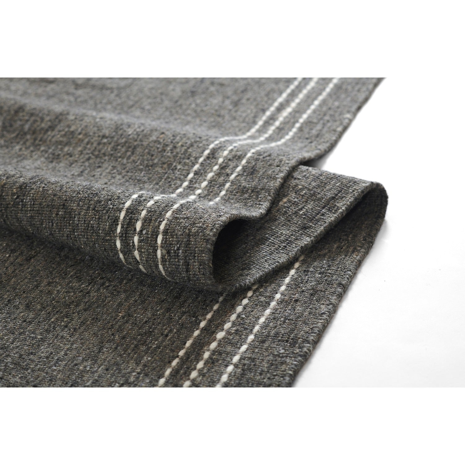 Oliver Stitched Border Handloomed Rug