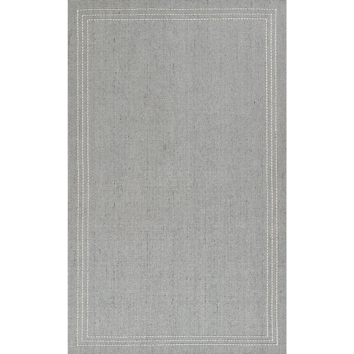 Oliver Stitched Border Handloomed Rug