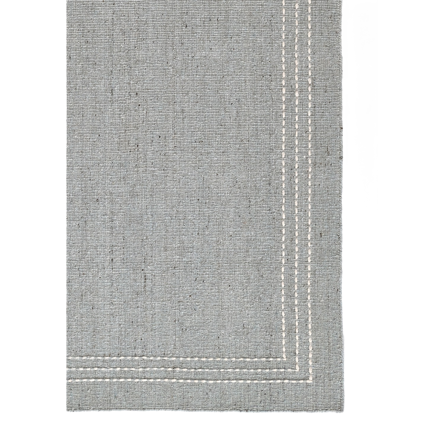 Oliver Stitched Border Handloomed Rug