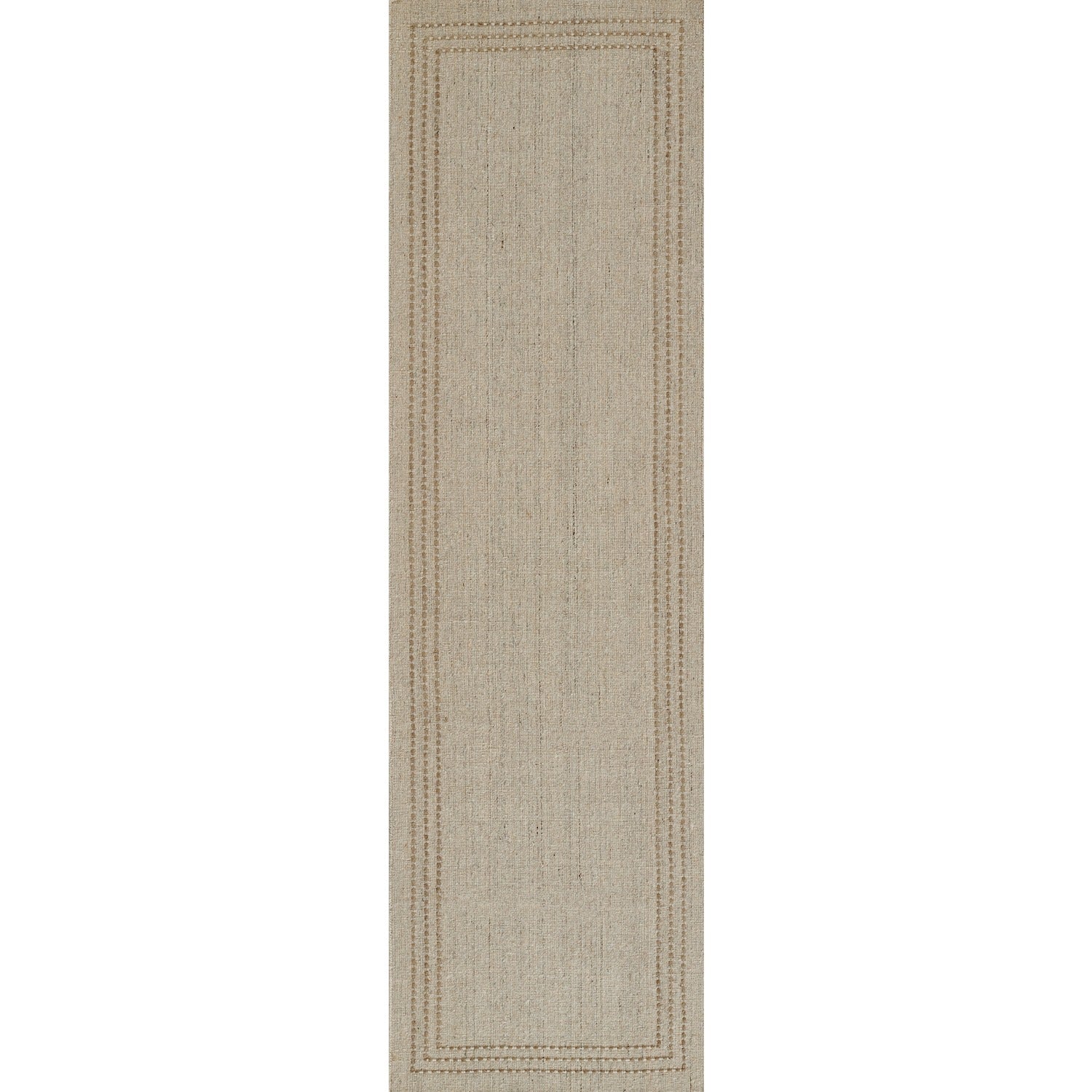 Oliver Stitched Border Handloomed Rug