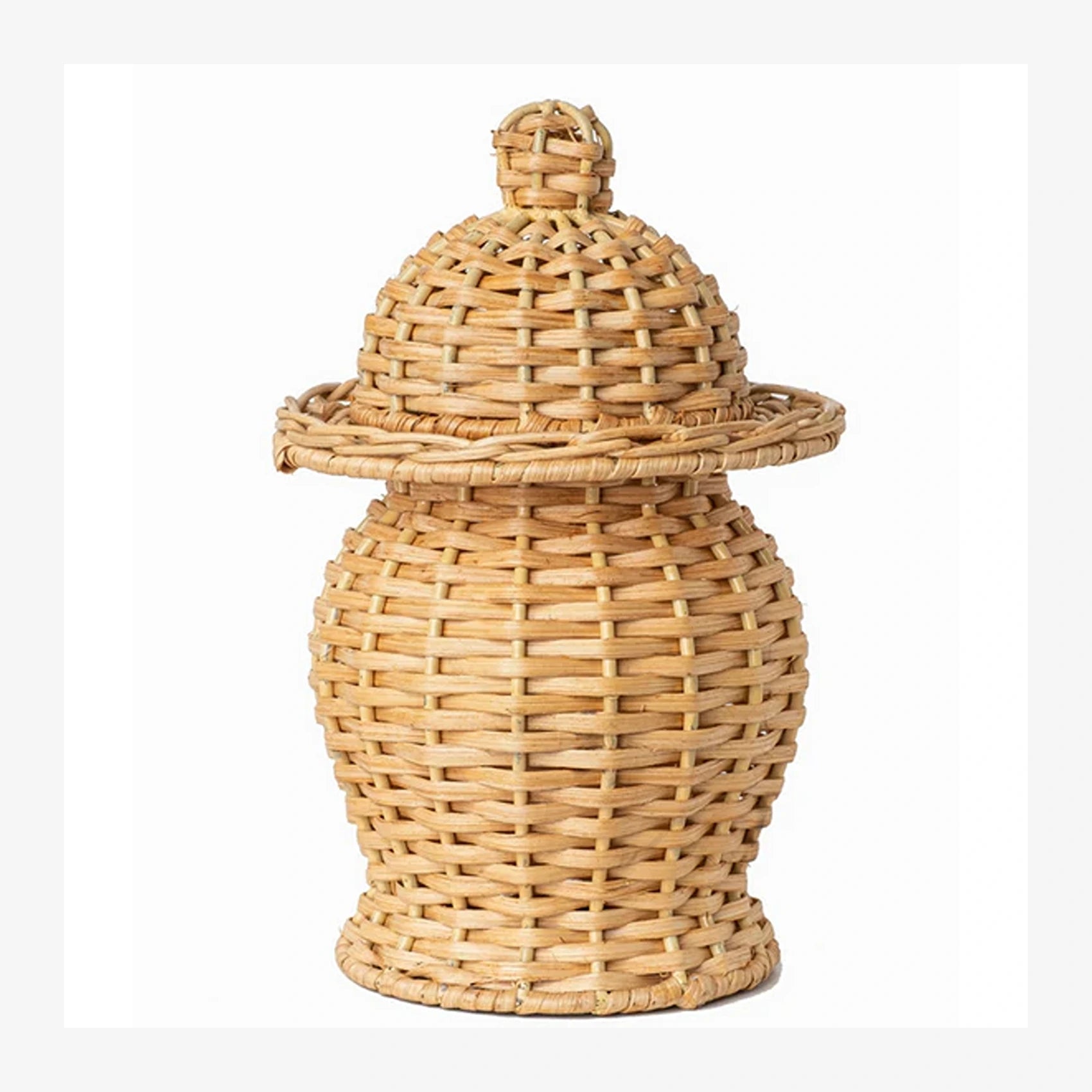 Round Wicker Jar (4 Sizes)