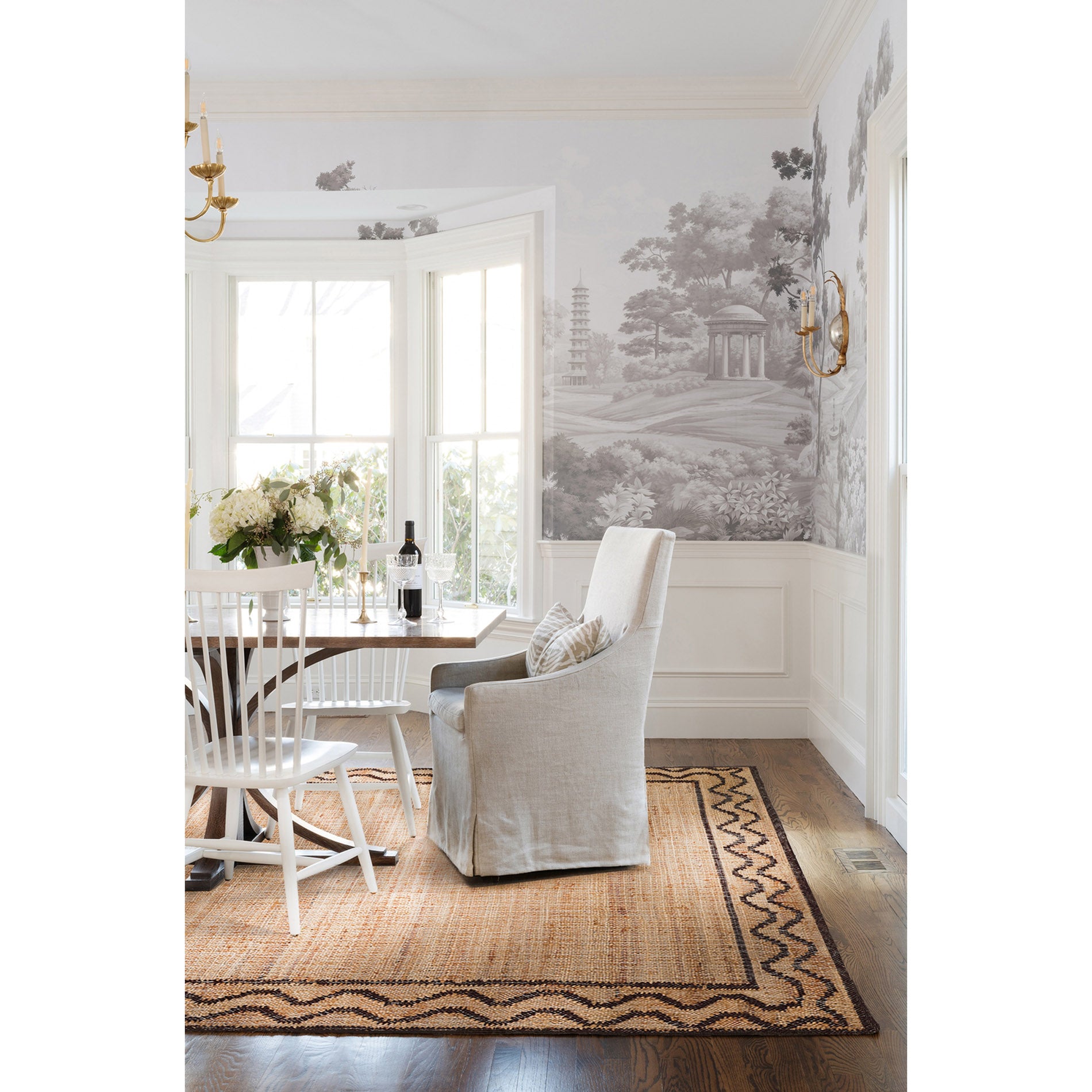 Erin Gates by Momeni Orchard Ripple Hand Woven Wool and Jute Area Rug