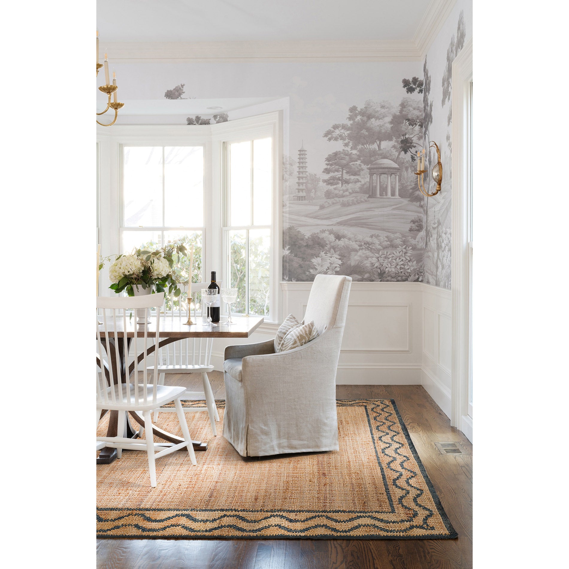 Erin Gates by Momeni Orchard Ripple Hand Woven Wool and Jute Area Rug