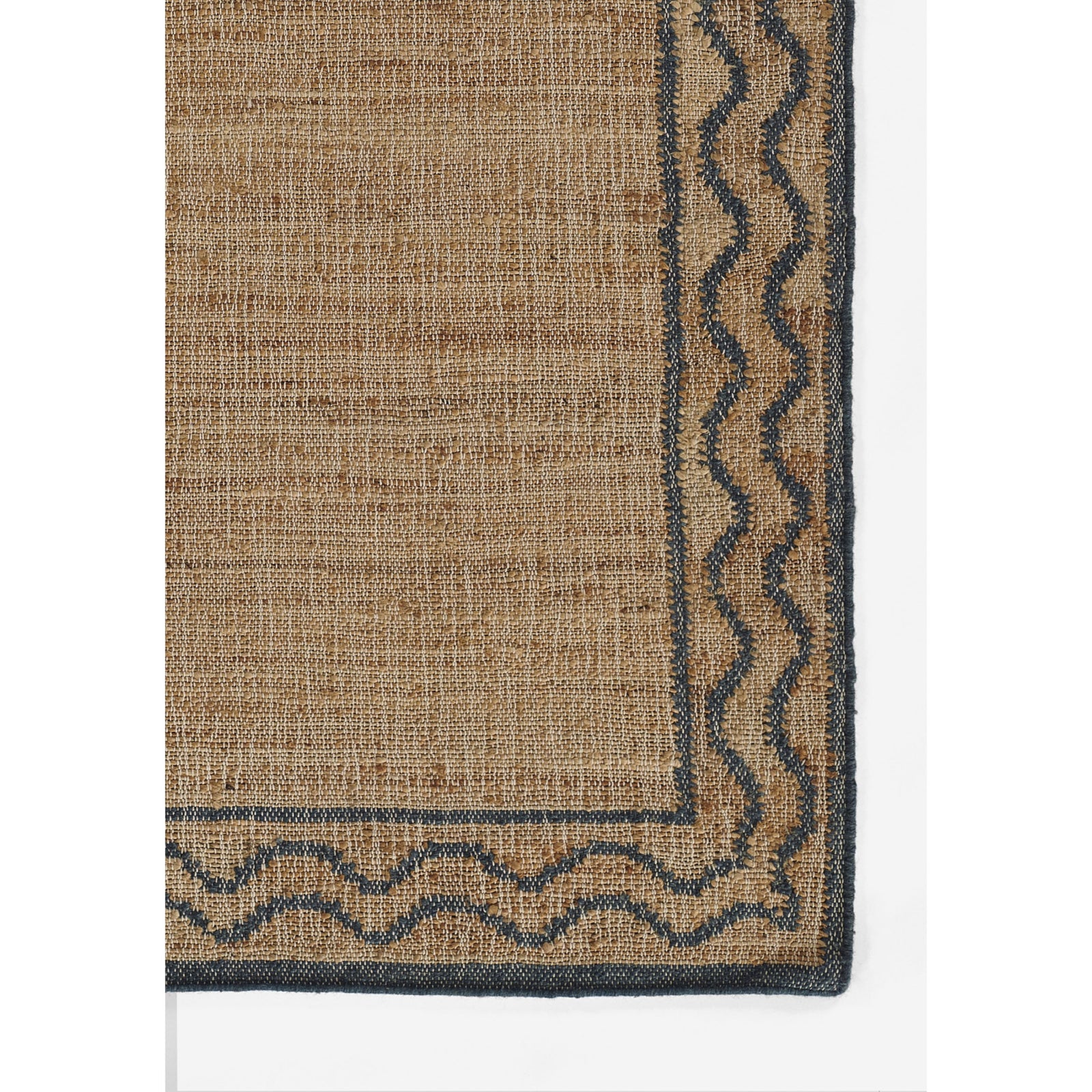 Erin Gates by Momeni Orchard Ripple Slate Hand Woven Wool and Jute Area Rug