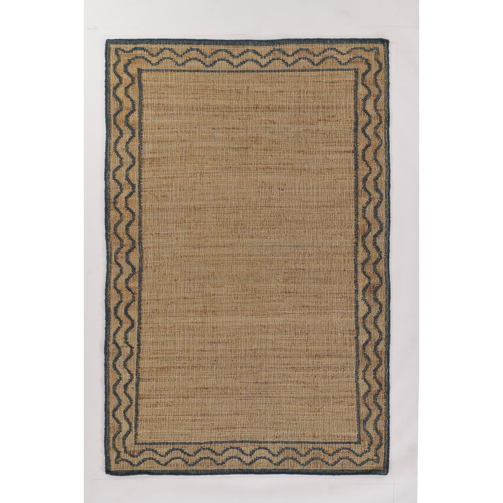 Erin Gates by Momeni Orchard Ripple Slate Hand Woven Wool and Jute Area Rug