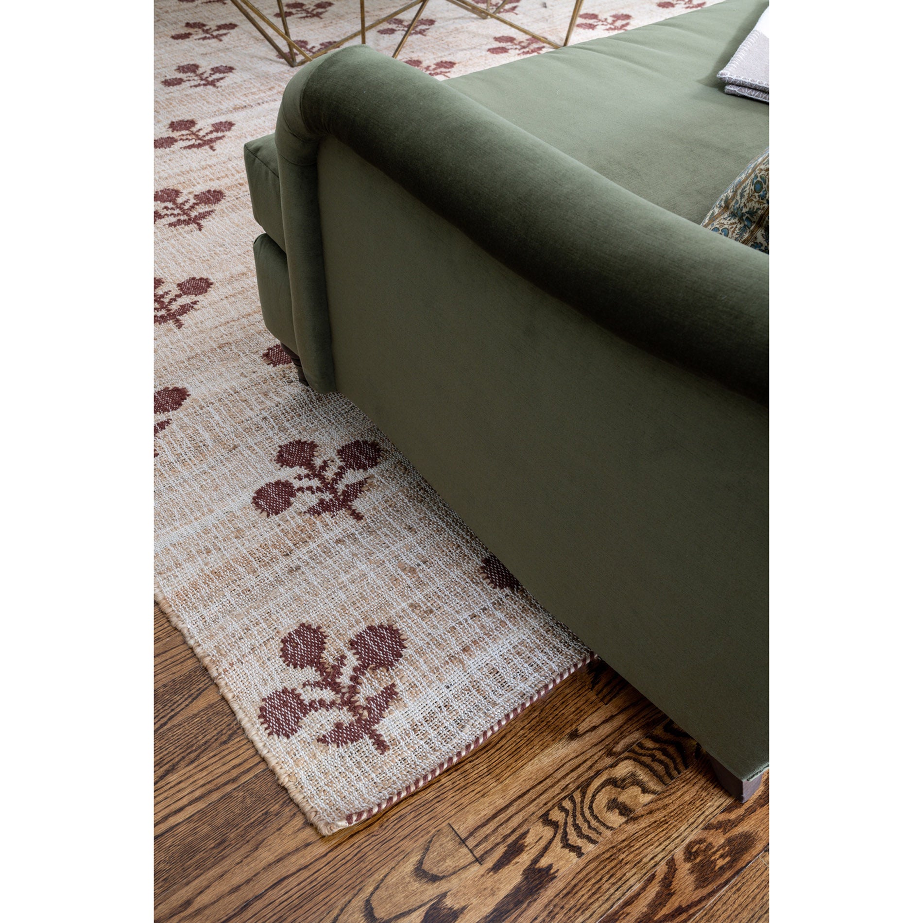 Erin Gates by Momeni Orchard Bloom Hand Woven Wool and Jute Area Rug