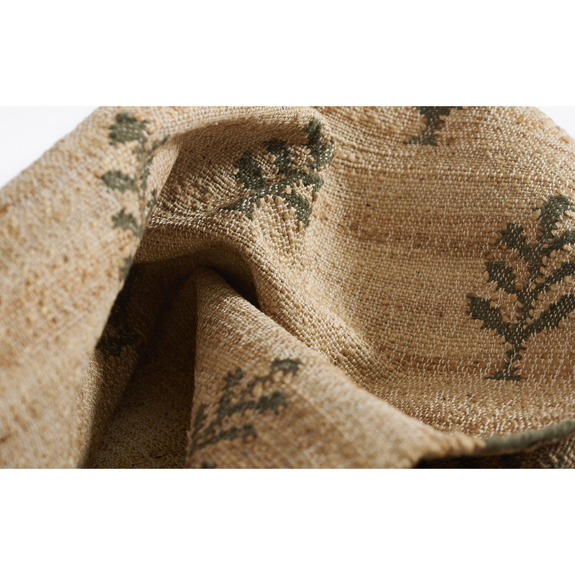 Erin Gates by Momeni Orchard Verdure Natural Hand Woven Wool and Jute Area Rug