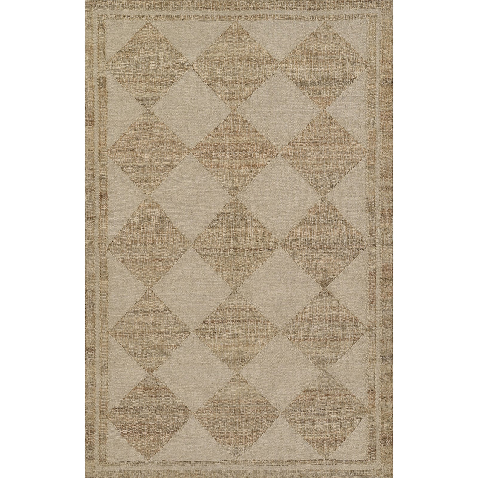 Erin Gates by Momeni Orchard Court Ivory Hand Woven Wool and Jute Area Rug