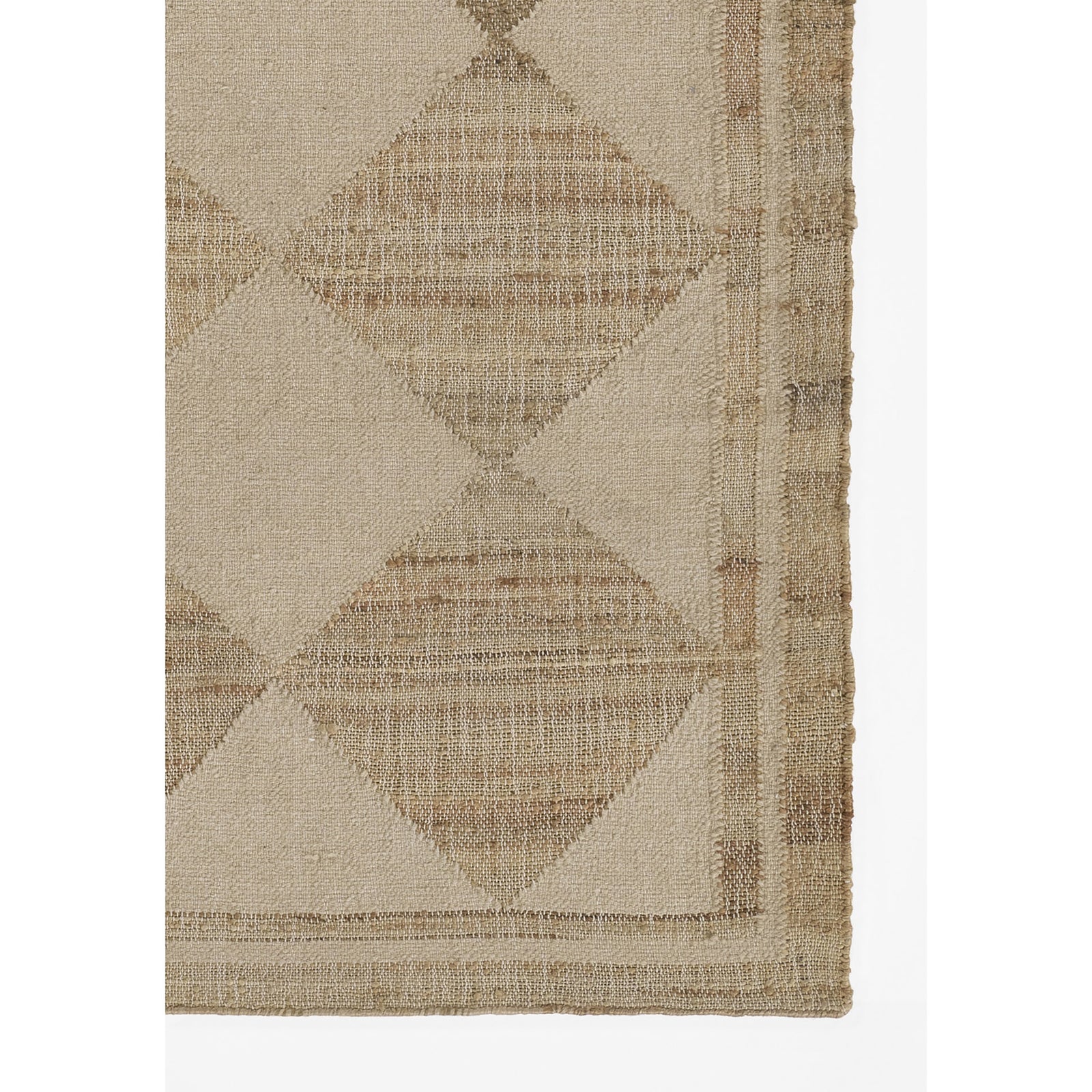 Erin Gates by Momeni Orchard Court Ivory Hand Woven Wool and Jute Area Rug