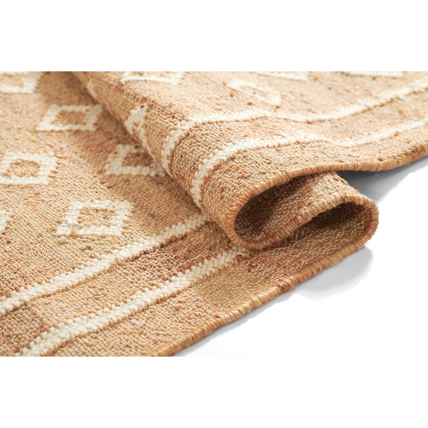 Erin Gates by Momeni Orchard Tiny Diamond Natural Hand Woven Rug