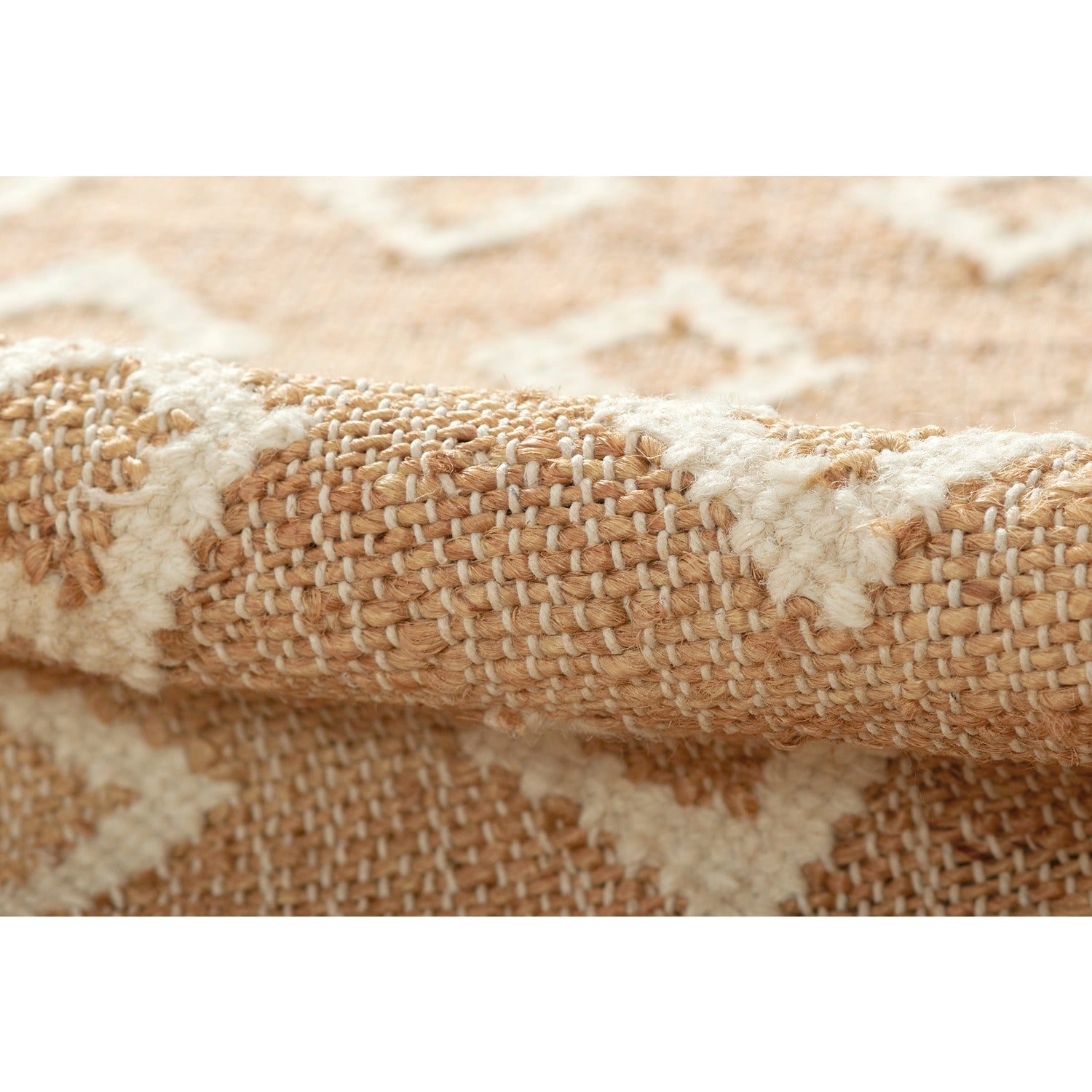 Erin Gates by Momeni Orchard Tiny Diamond Natural Hand Woven Rug