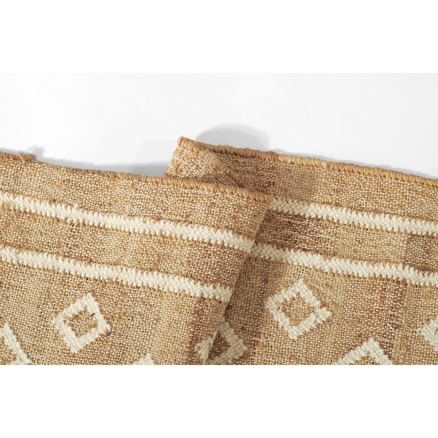 Erin Gates by Momeni Orchard Tiny Diamond Natural Hand Woven Rug