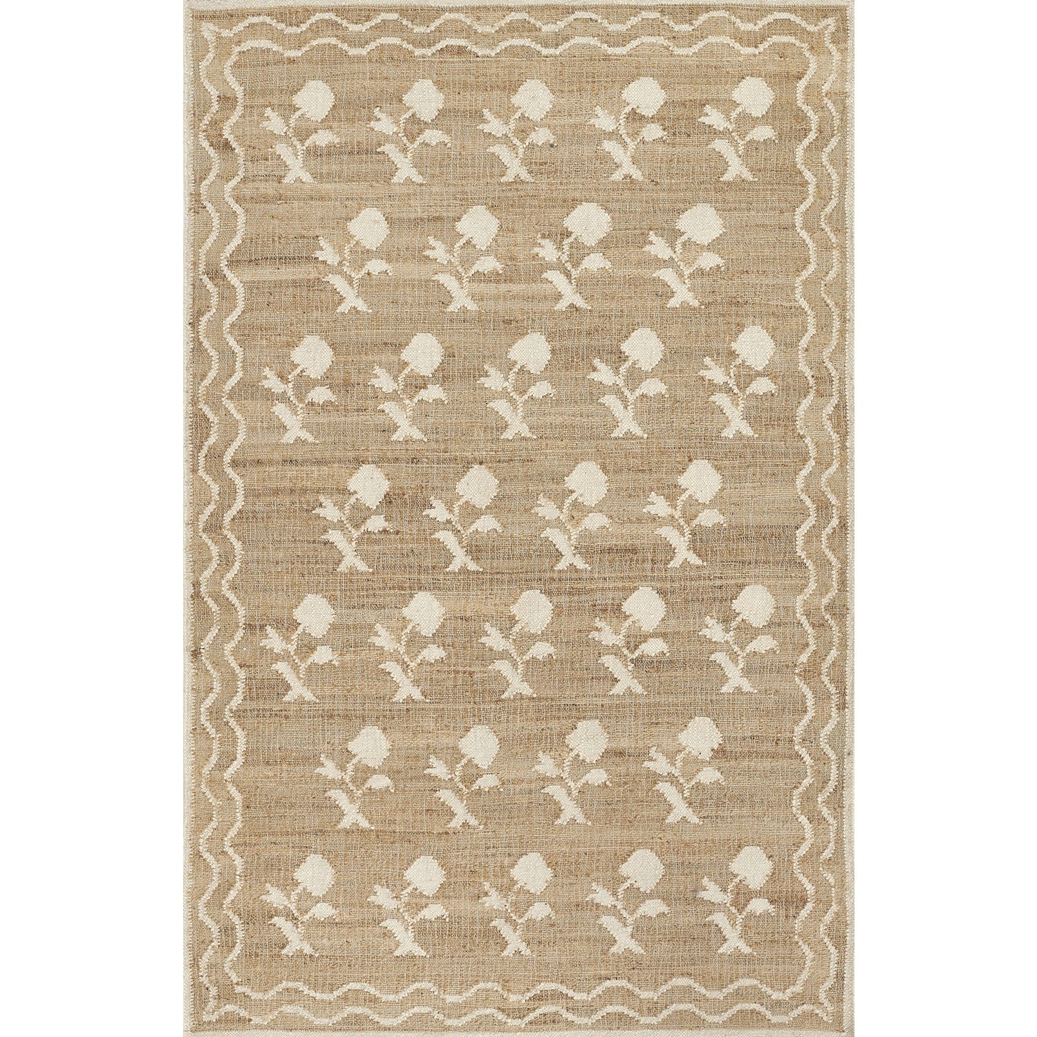 Erin Gates by Momeni Orchard Leaning Flower Hand Woven Rug