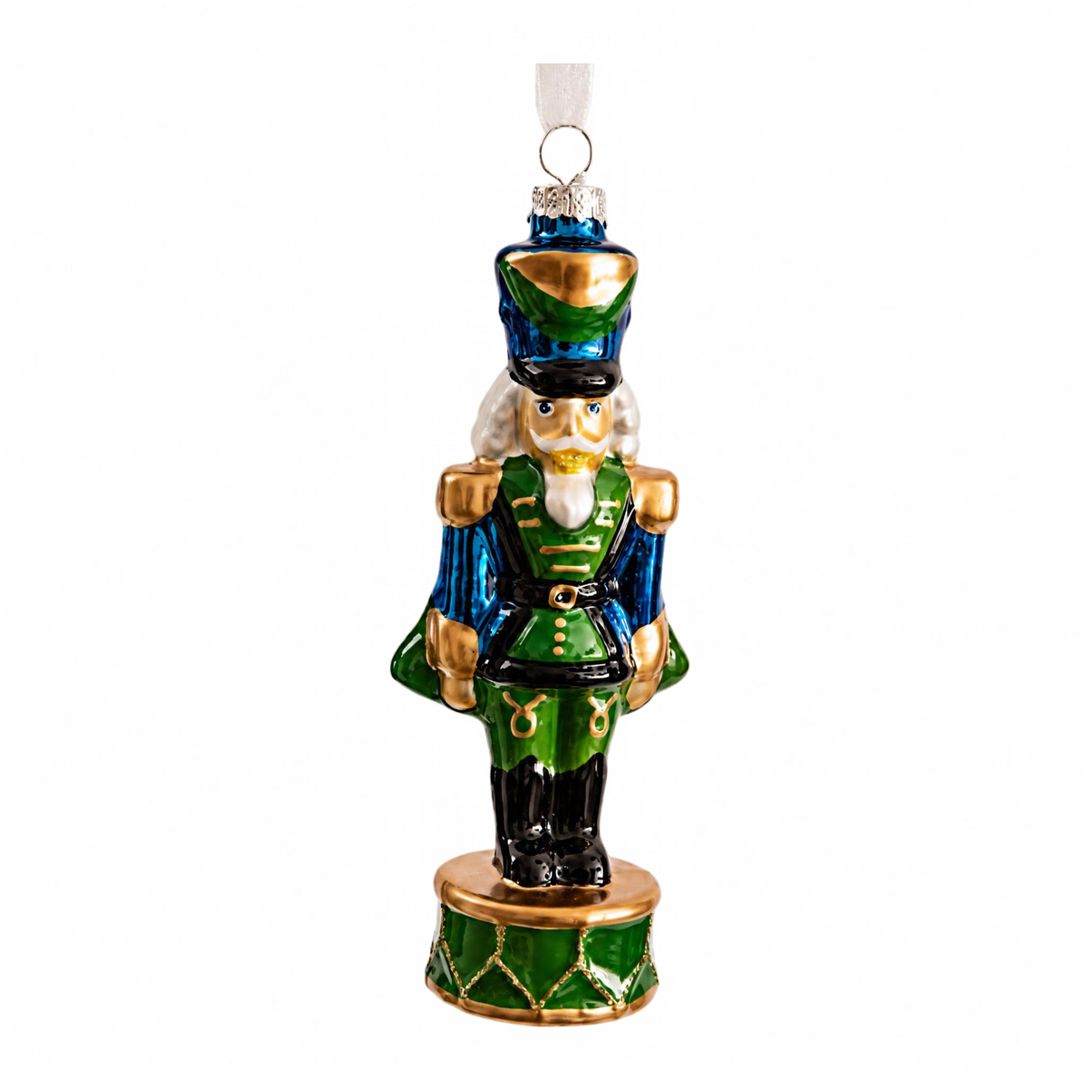 Green & Gold Soldier Ornament