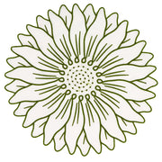 Olive Bloom Placemat - Set of 4