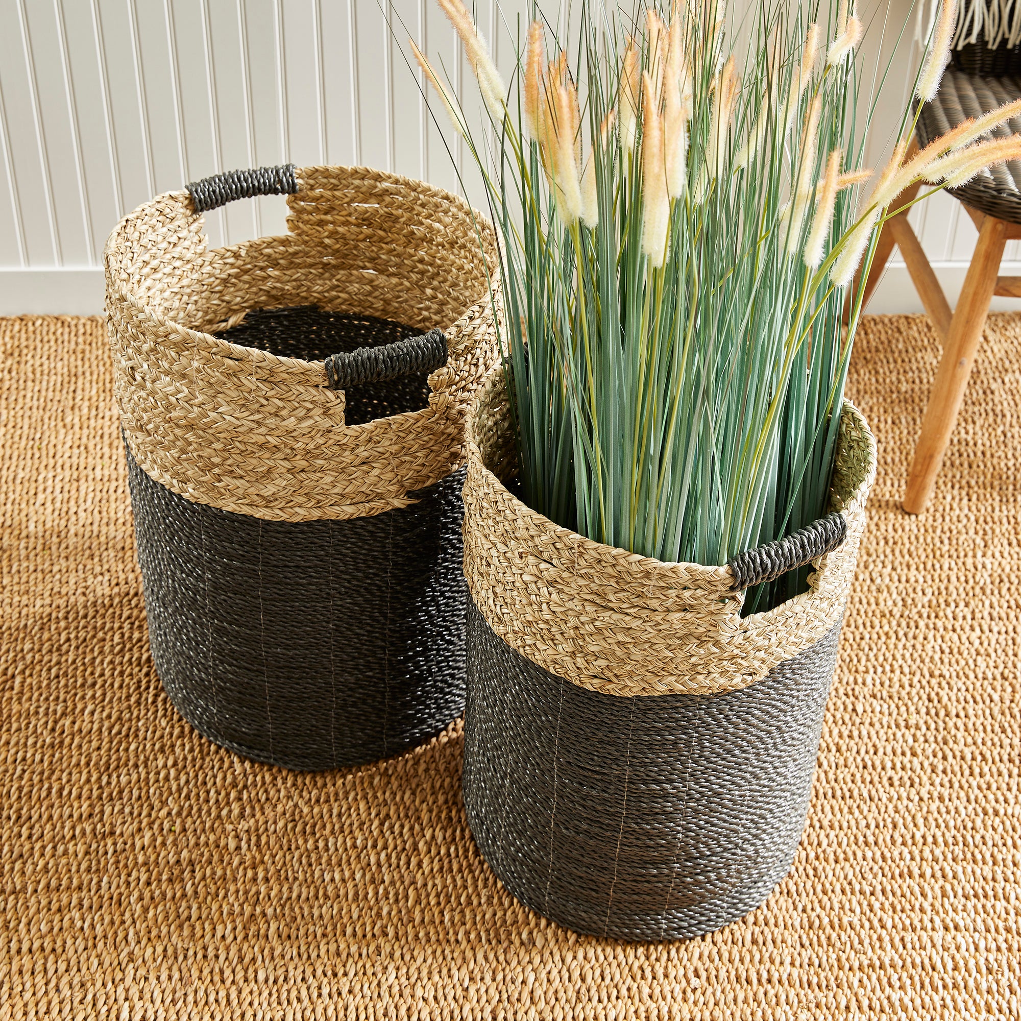 Eliana Hamper Baskets, Set of 2