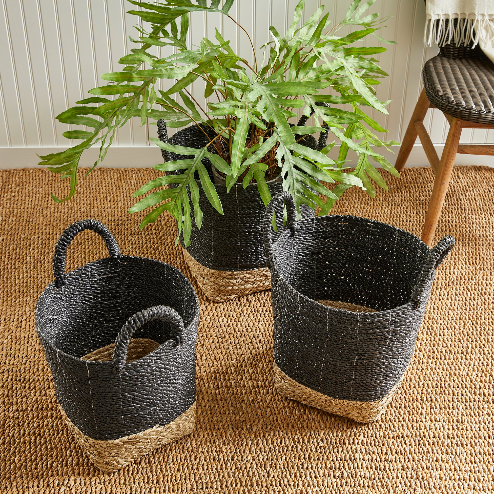 Maduri Market Baskets, Set of 3