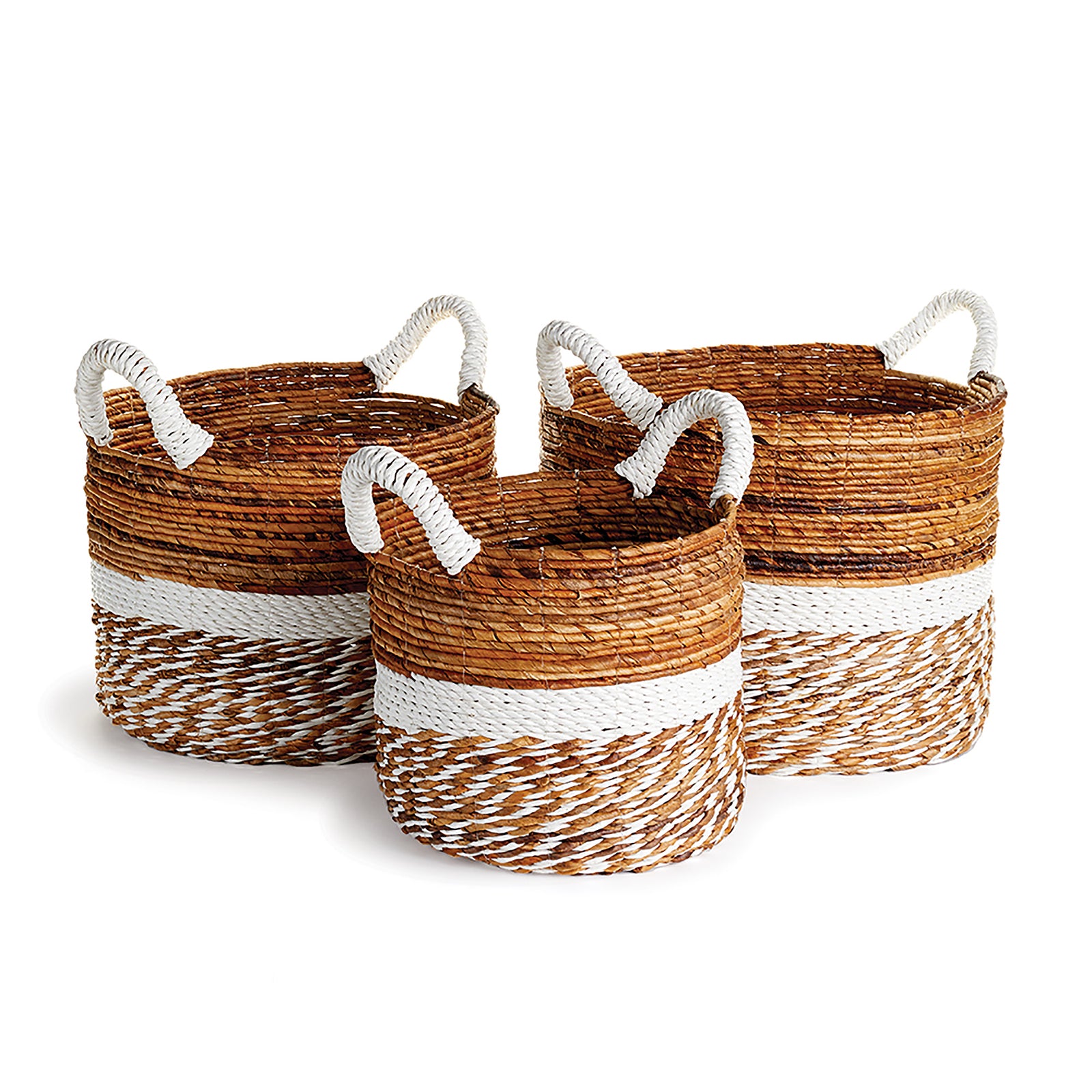 Veyron Largo Round Baskets, Set of 3
