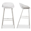 Aurelia Outdoor Barstool - White Set Of Two