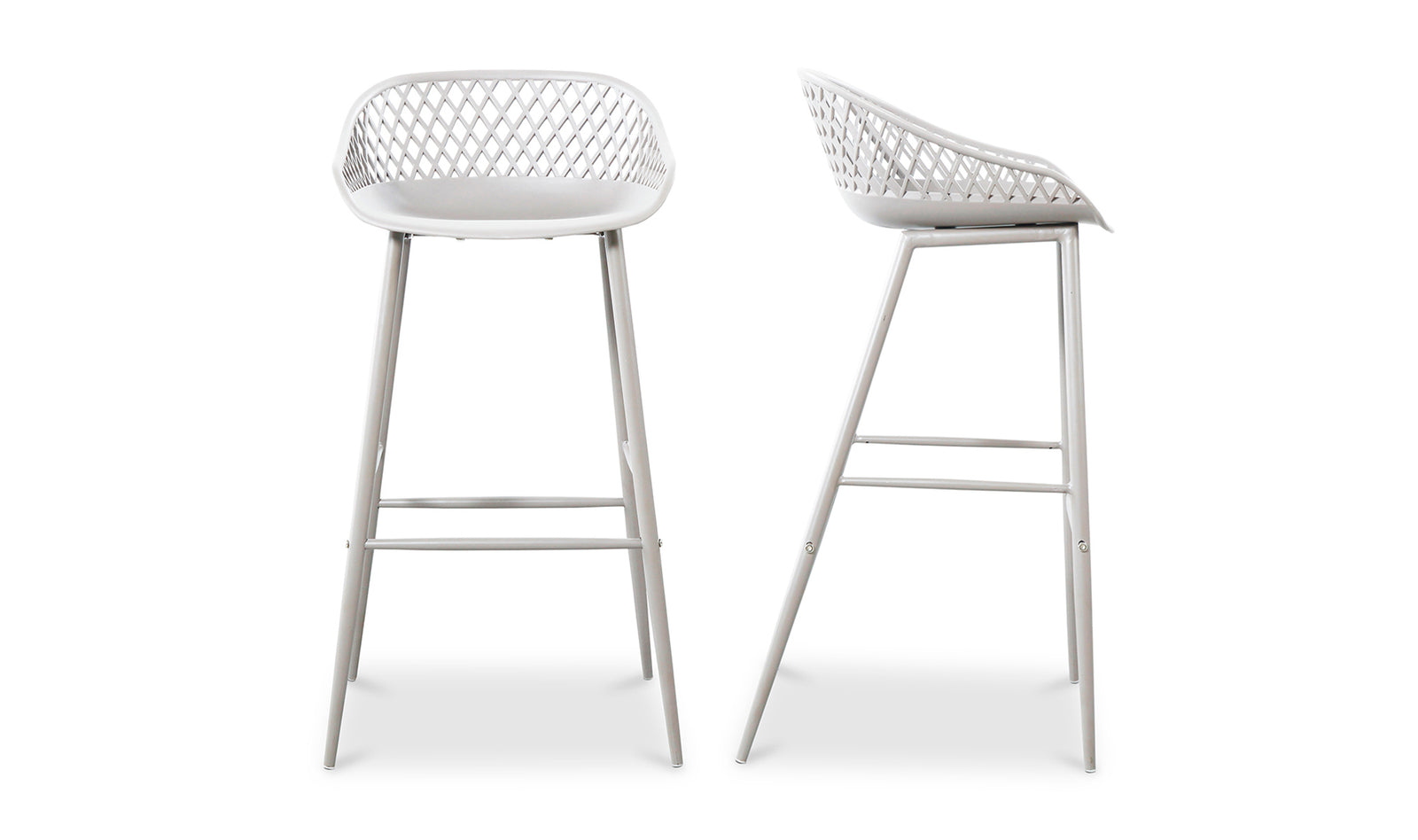 Aurelia Outdoor Barstool - White Set Of Two