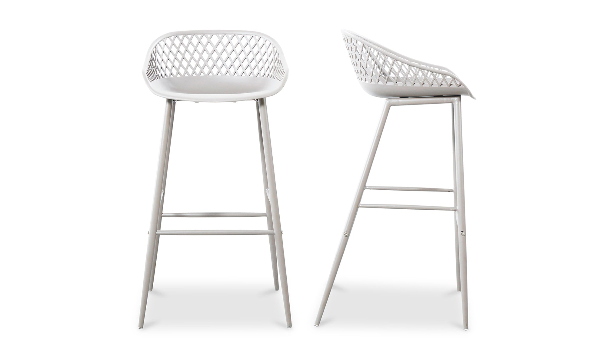 Aurelia Outdoor Barstool - White Set Of Two