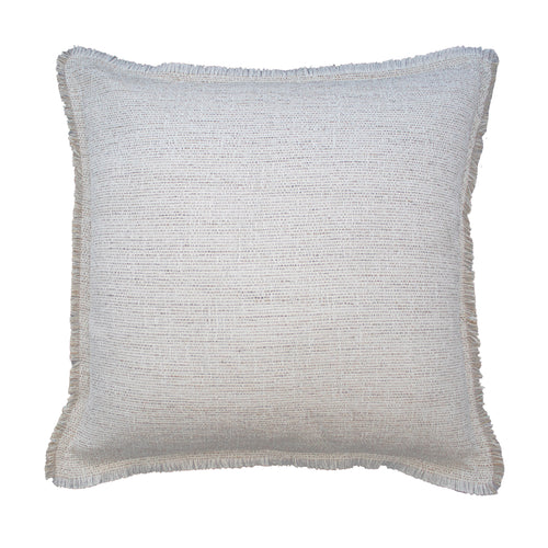 Macau Raw-Edge Pillow - Natural