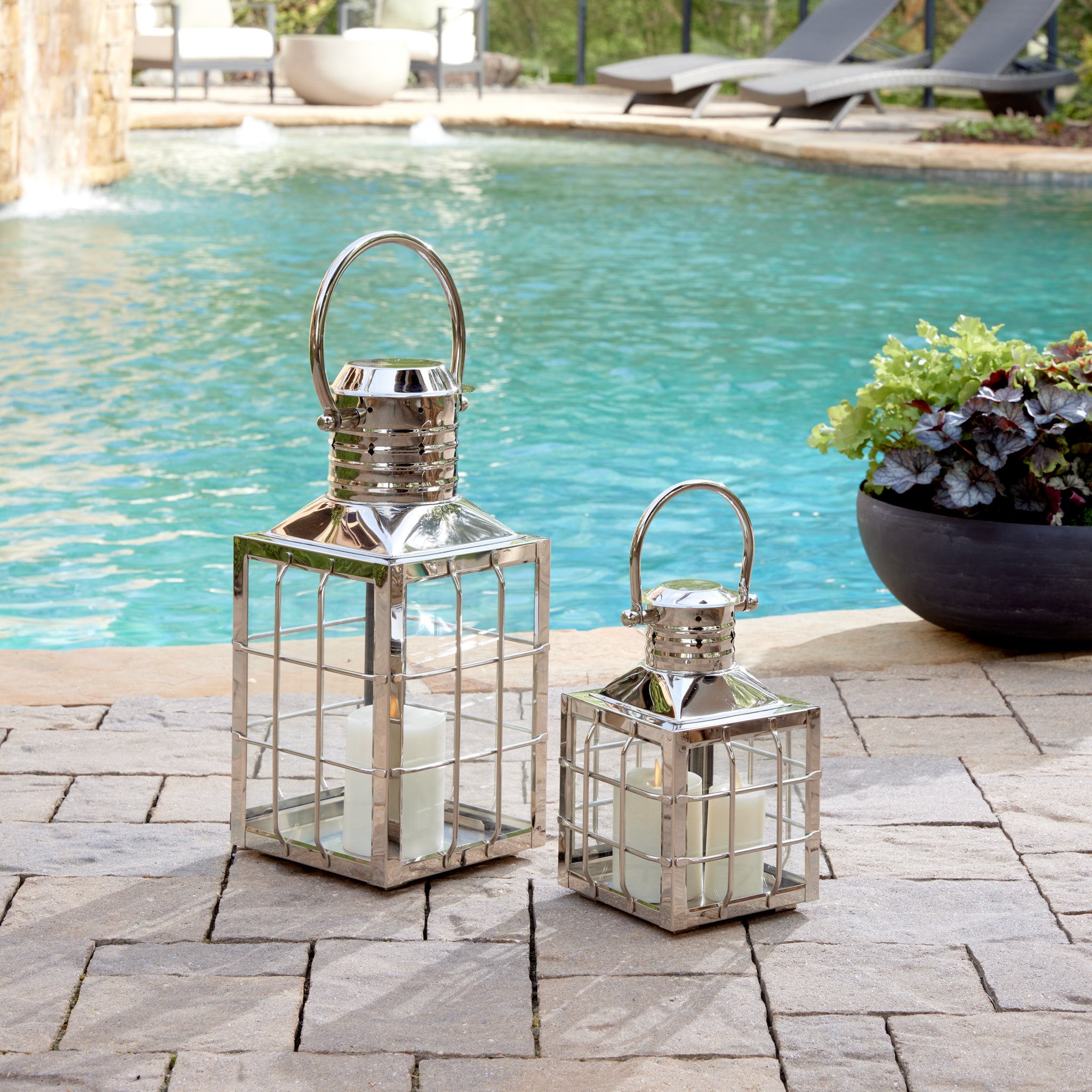 NANTUCKET OUTDOOR LANTERN 17.5""